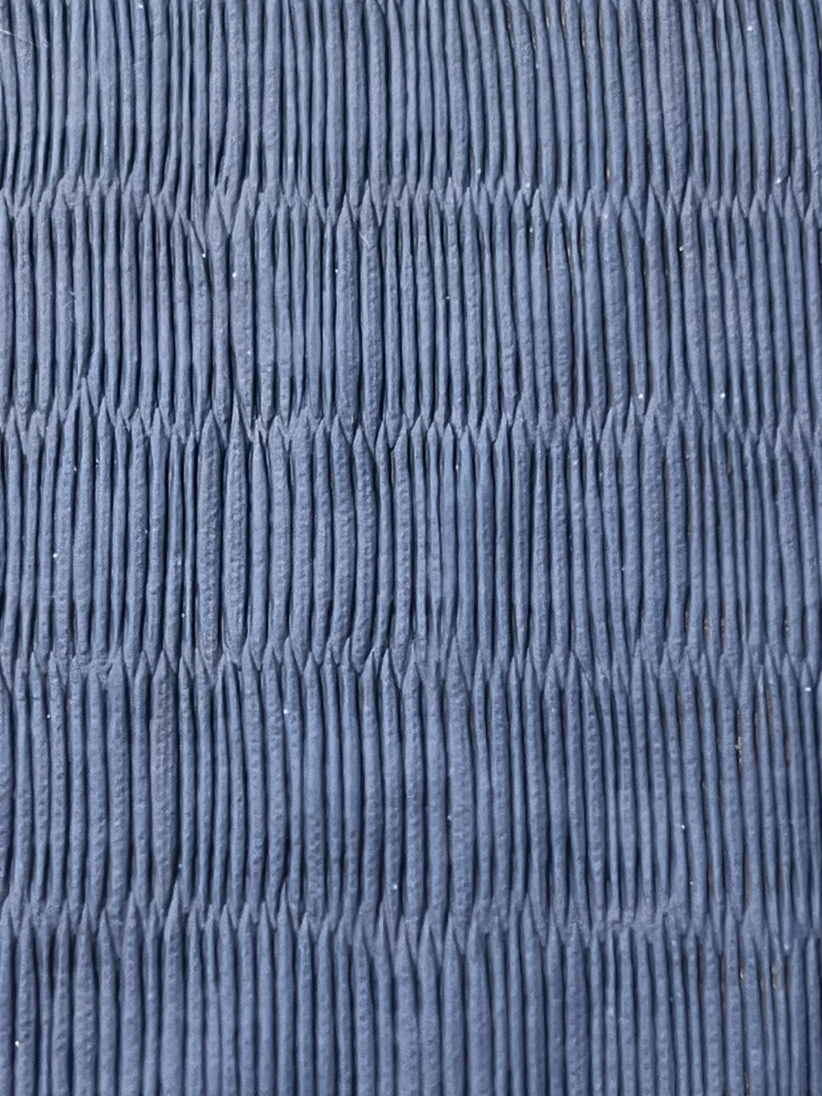 Ribbed mat after deep cleaning and extraction
